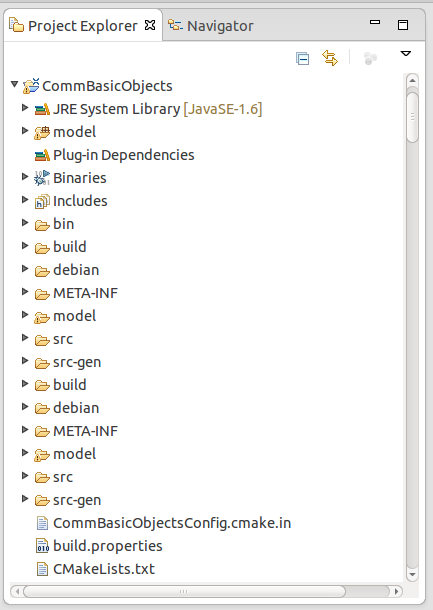 Structure of communication/coordination projects