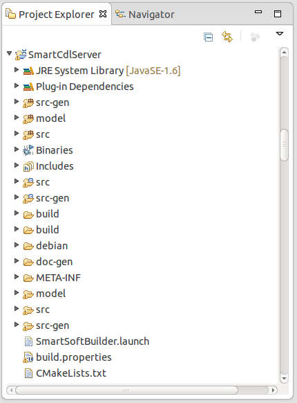 Structure of Component Projects