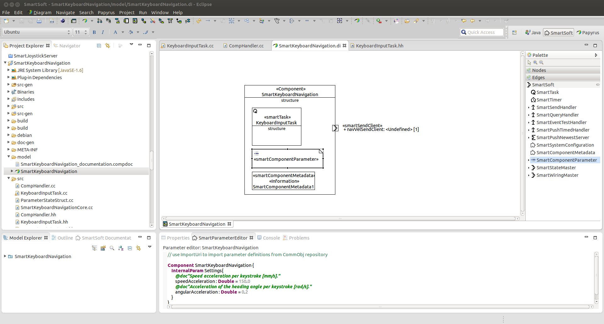 Adding parameters